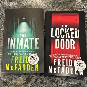 Two Freida McFadden Books - The Inmate & The Locked Door